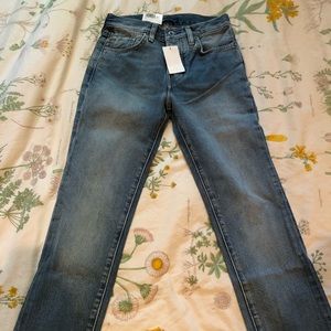 Levi’s twig high rise jeans, 24w NWT